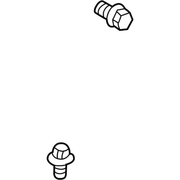 Jeep 6100568 Battery Tray Bolt