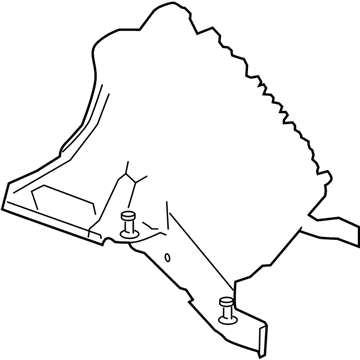 Dodge 4606367AD ECM Bracket