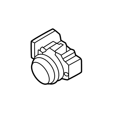 Dodge 7MU02TZZAA Auto Parking Sensor