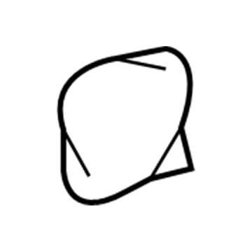 Jeep 55399302AB Lift Gate Glass Bumper