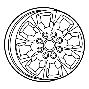 2024 Ram 2500 Spare Wheel - 7BH12DX8AA