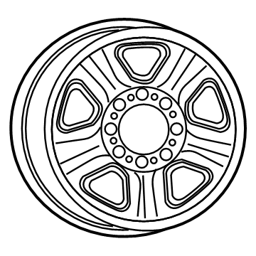 2013 Ram 2500 Spare Wheel - 1VU98S4AAC