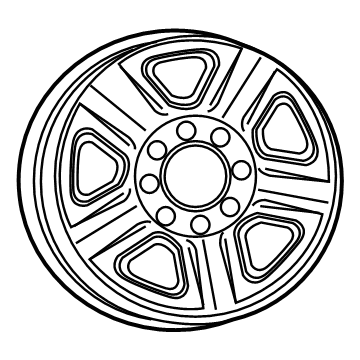 2013 Ram 2500 Spare Wheel - 1UD26SZ0AC