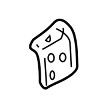 Chrysler Cirrus Door Hinge - 5127794AA