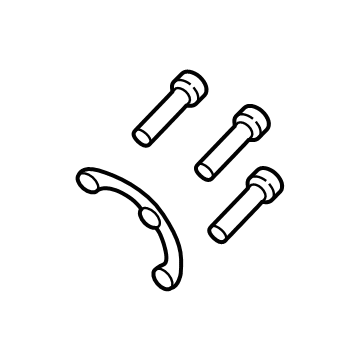 Jeep 68541102AA Drive Shaft Mount Kit