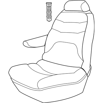 Dodge 1AL691D5AB Seat Assembly