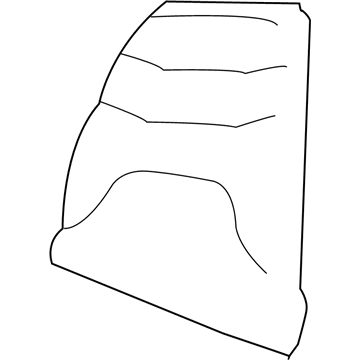 Dodge UE431D5AA Seat Back Panel
