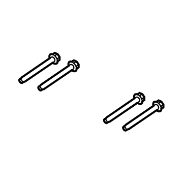 Mopar 34202606 Bracket Bolt, Rear