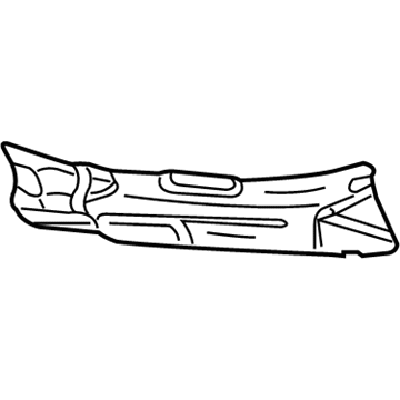 Jeep 55113276AE Heat Shield