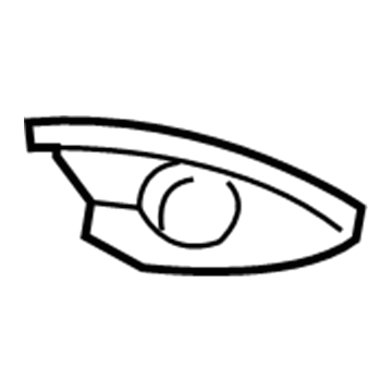 Dodge TP60RXFAA Housing - Windshield Surround