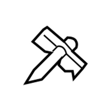 Dodge 4806225AA Pillar Molding Clip