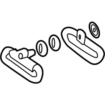 Dodge 68011003AA Seat Belt Guide