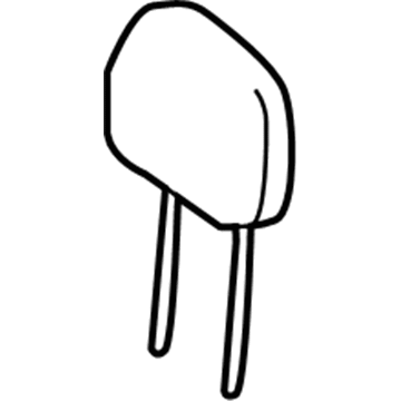 Dodge 1HE60XDVAA Headrest