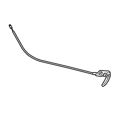 Dodge Hood Cable - 68009853AA