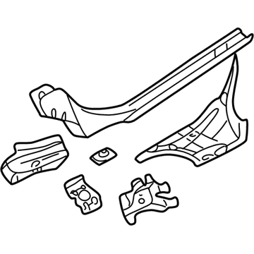 Chrysler 4814700AB Lower Rail