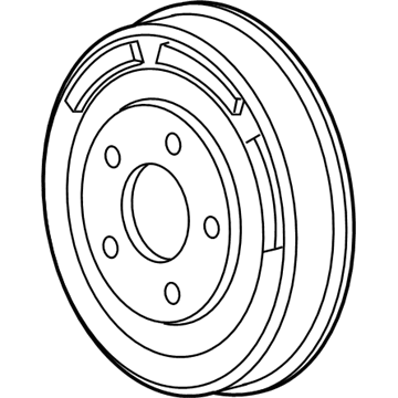 Chrysler 5105617AC Drum