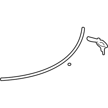 Dodge MR432863 Reveal Molding