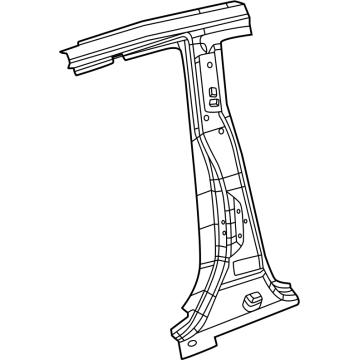Mopar 68631258AA Reinforce - Bodyside Aperture Front