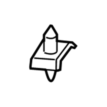 Jeep 55157112AB Bumper Cover Pin