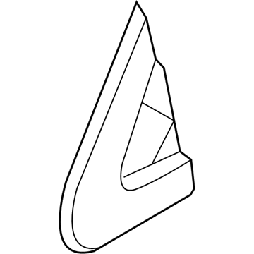 Chrysler 5NJ501XFAB Corner Molding