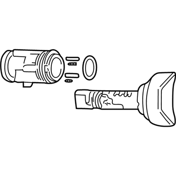 Dodge 5083915AB Cylinder & Keys