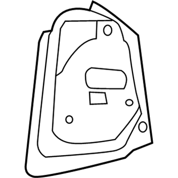 Chrysler 68217430AA Tail Lamp Pocket