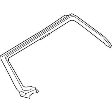 Dodge 1BQ67TZZAE Windshield Frame