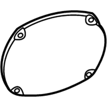 Dodge 5091019AB Rear Driver Speaker