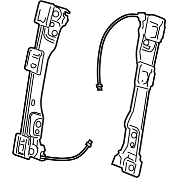 Jeep 68079286AA Window Regulator