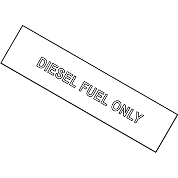 Ram 55362953AD Fuel Label