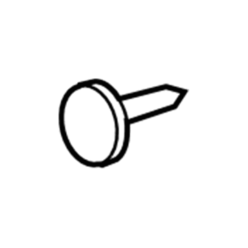 Mopar 6504442 Bumper Cover Retainer, Rear Mopar 6504442 Bumper Cover Retainer, Rear