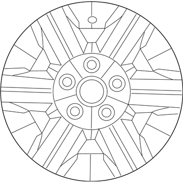 Dodge 52110398AA Center Cap