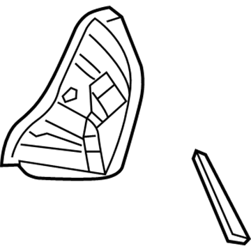 Chrysler 4878810AB Tail Lamp Pocket