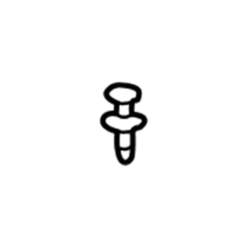 Dodge 6500911 Bumper Cover Rivet