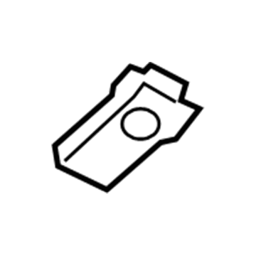 Jeep 6506081AA Bracket Nut