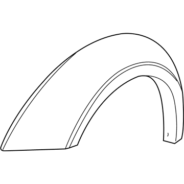 Dodge 5KH16TZZAC Wheel Flare