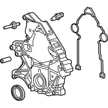 Jeep 68165888AE Timing Cover
