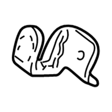 Chrysler 4591484AB Purge Valve Bracket