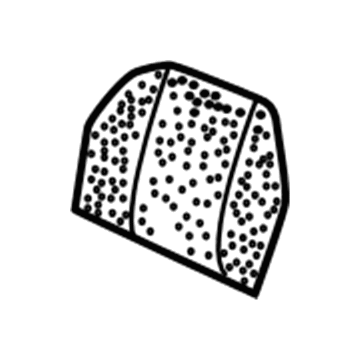 Dodge MR457666 Seat Back Pad