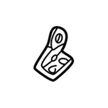 Mopar MR202292 Seat Back Assembly Hinge, Rear Inner Driver Side