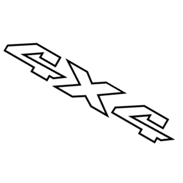 Ram 55277438AA Nameplate