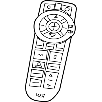 Jeep 5107094AC Remote Control