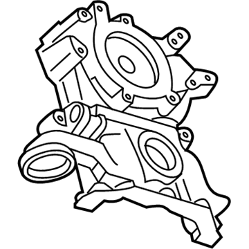 Dodge 53020971AF Front Cover