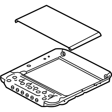 Jeep 5072126AA Seat Frame