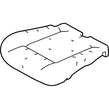 Jeep 5093574AA Seat Cushion