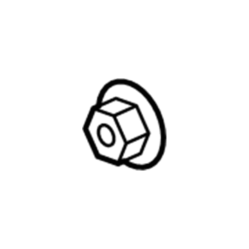 Chrysler 6507108AA Rear Lateral Arm Lock Nut