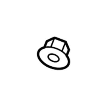 Chrysler 6512602AA Front Lateral Arm Lock Nut