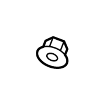 Chrysler 6507108AA Front Lateral Arm Lock Nut