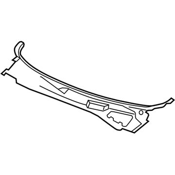 Dodge 4805834AD Cowl Grille