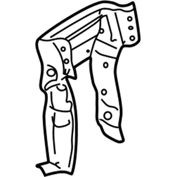 Chrysler MR320513 Instrument Panel Reinforcement